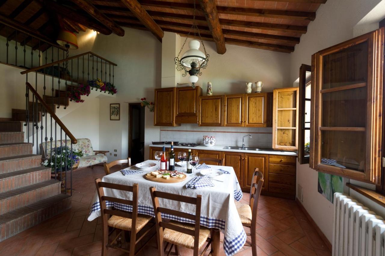 Podere Boscone Gambassi Terme Bagian luar foto