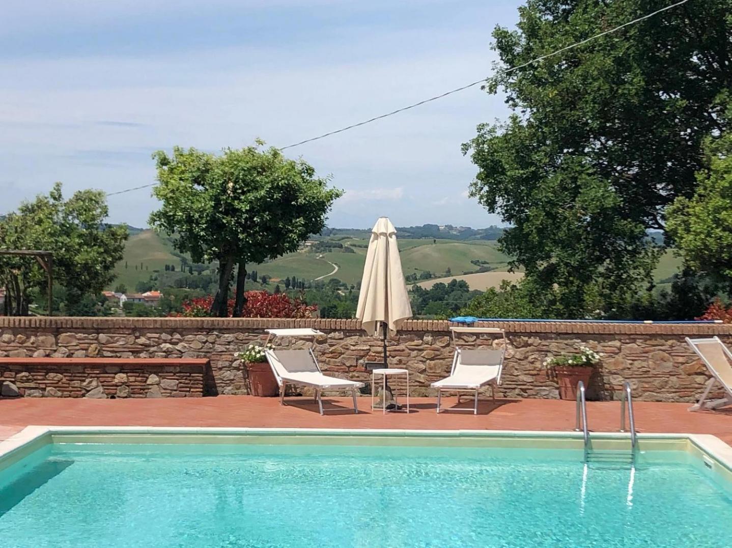 Podere Boscone Gambassi Terme Bagian luar foto