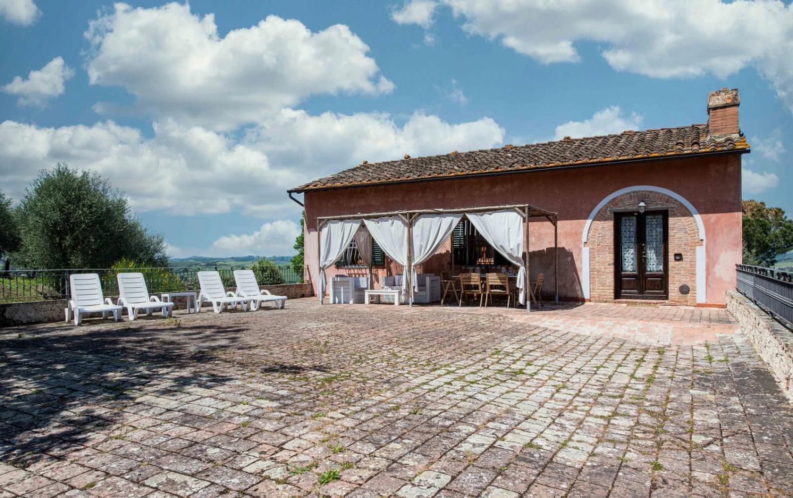 Podere Boscone Gambassi Terme Bagian luar foto