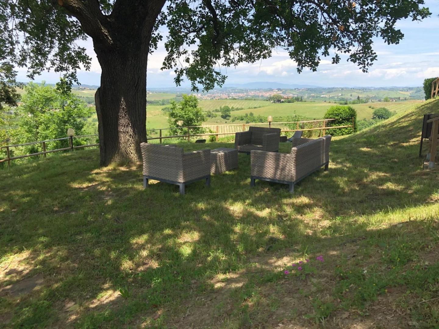 Podere Boscone Gambassi Terme Bagian luar foto
