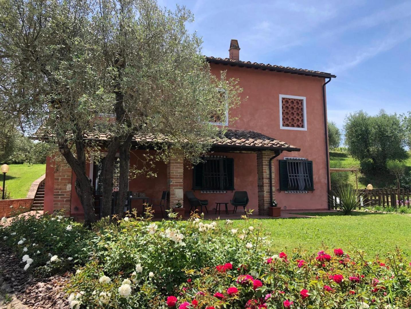 Podere Boscone Gambassi Terme Bagian luar foto